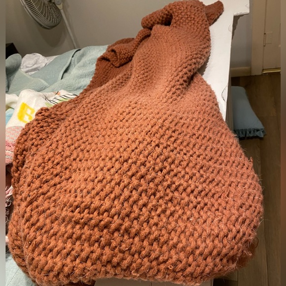 Target Bedding King Sized Knitted Blanket Poshmark